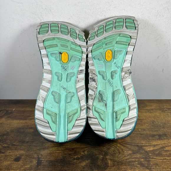 Altra Olympus 3.5 Trail‎ Running Blue Green Shoes Sneakers Women's Size - Picture 7 of 8